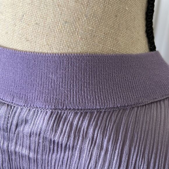 VINCE RIB-TRIM LILAC SILK SHELL  NWT - Picture 8 of 9